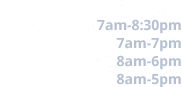 Opening Hours